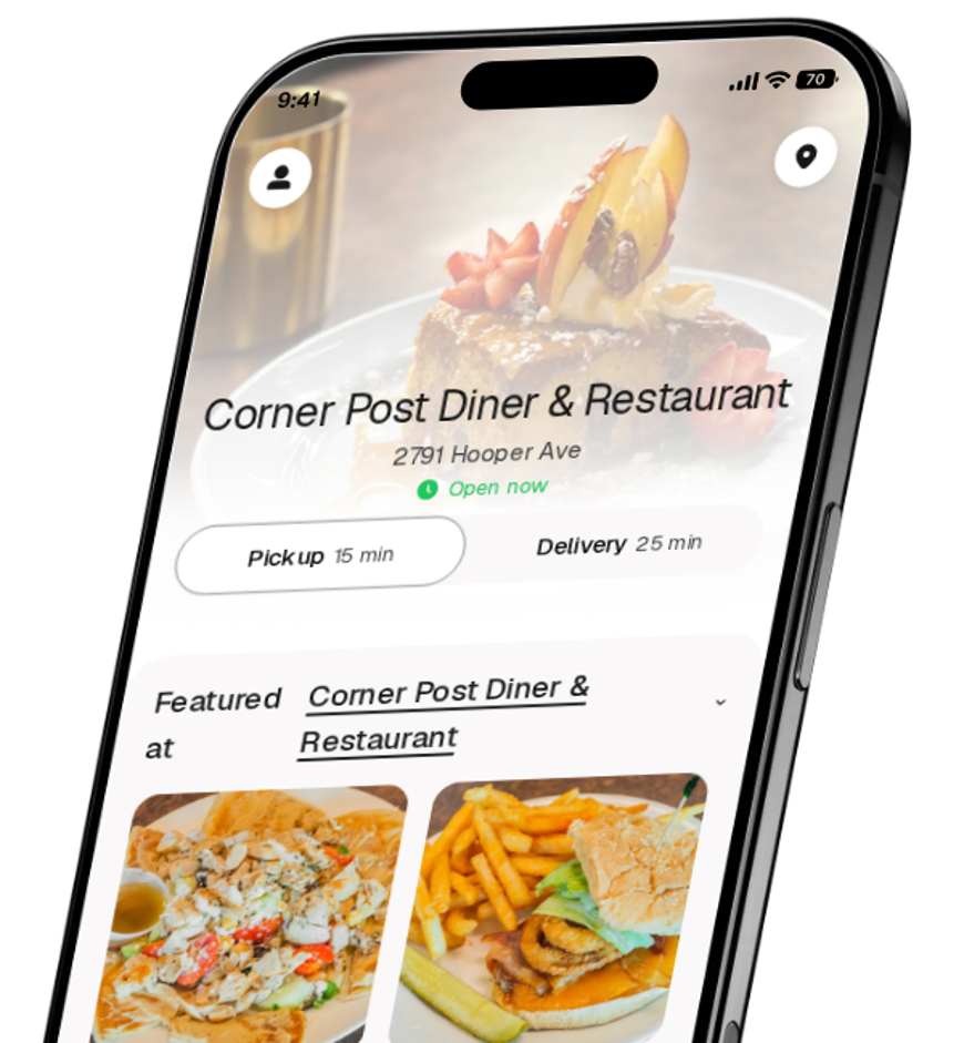 Corner Post Diner & Restaurant app preview